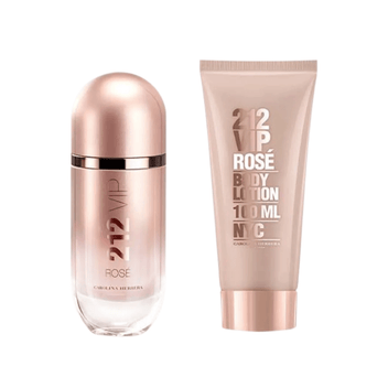 Carolina Herrera Kit 212 VIP Rosé Eau de Parfum Feminino + Body Lotion Imagem principal do produto