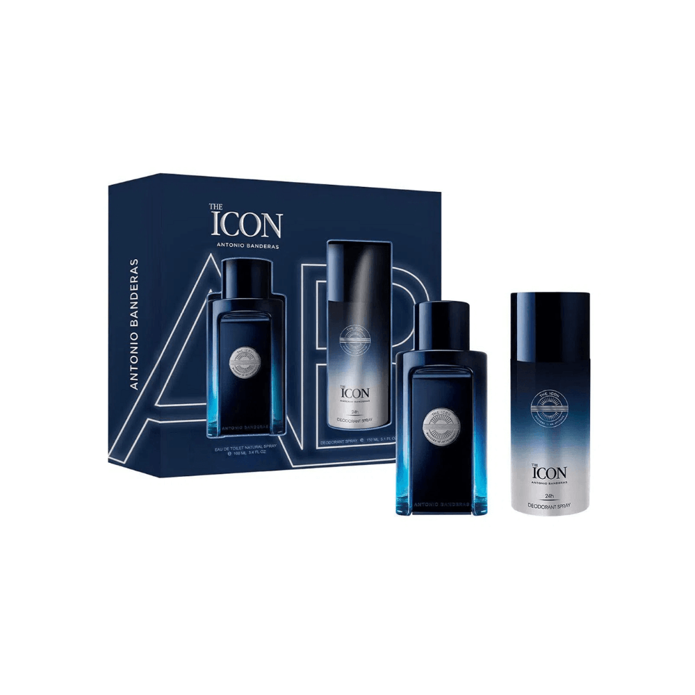 Coffret Antonio Banderas Kit The Icon Eau de Toilette Masculino + Desodorante