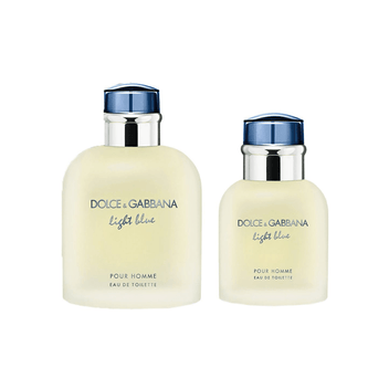 Dolce & Gabbana Kit Light Blue Eau de Toilette 125ml + Travel 40ml Masculino Imagem principal do produto