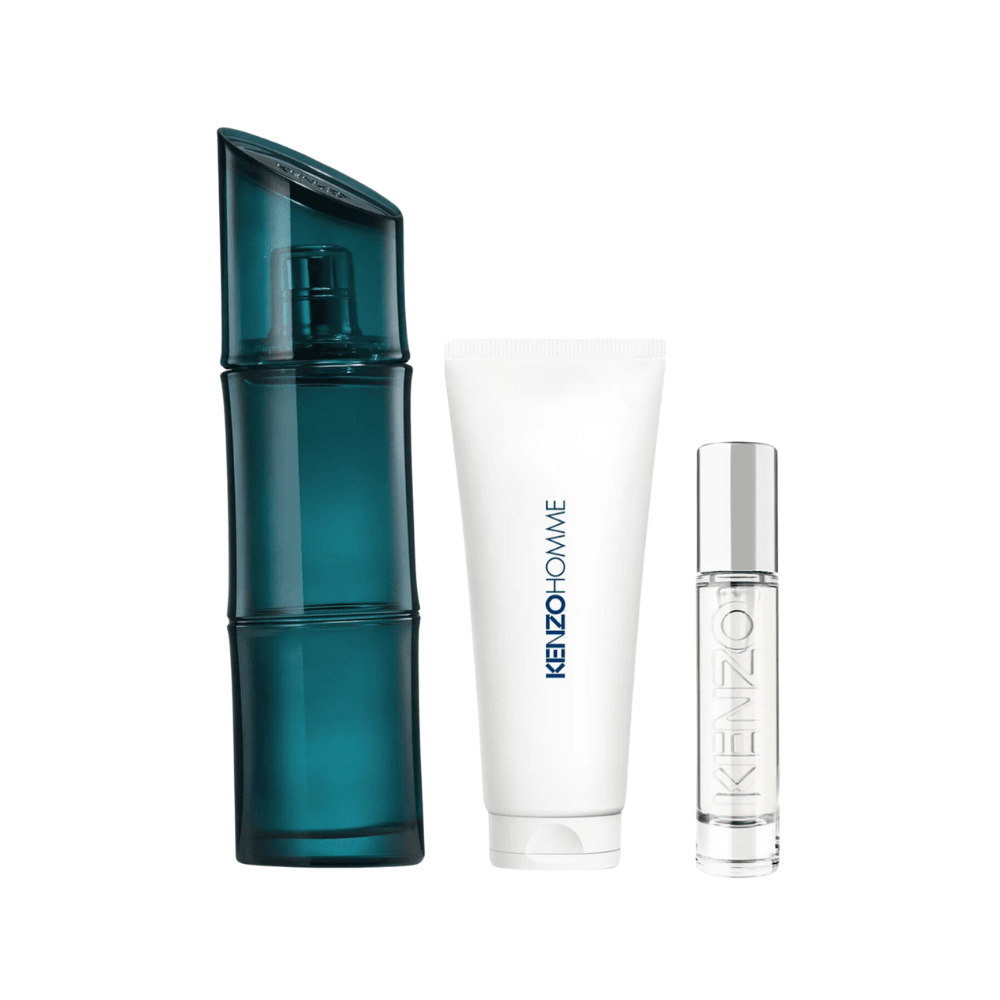 Kenzo Kit Homme Eau de Toilette Masculino + Travel Size + Shower Gel