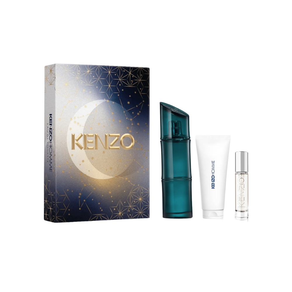 Kenzo Kit Homme Eau De Toilette 110ml + Travel Size 10ml + Shower Gel 75ml Masculino