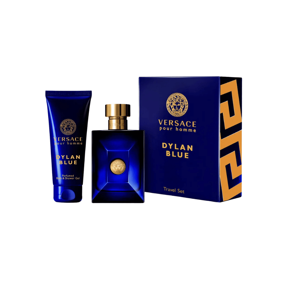 Versace Kit Dylan Blue Man Eau De Toilette 50ml + Shower Gel 100ml Masculino