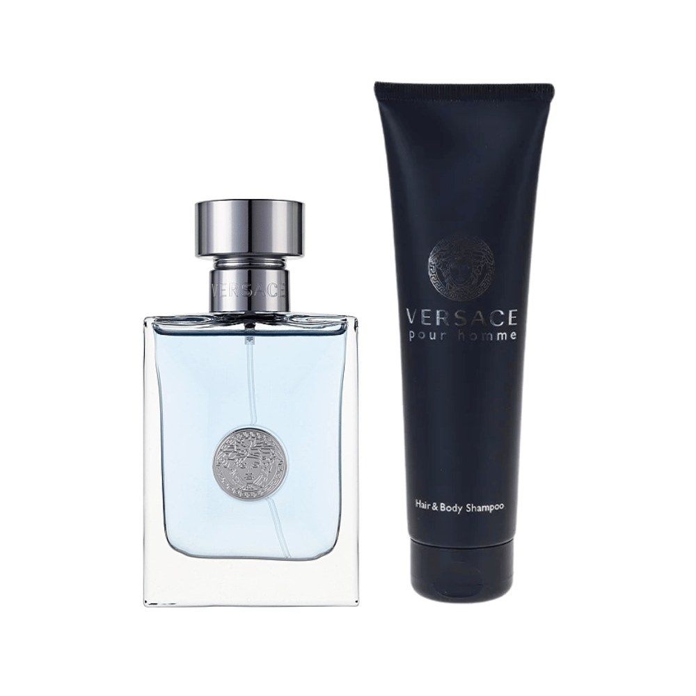 Versace Kit Pour Homme Eau De Toilette 50ml + Body Shampoo 100ml Masculino