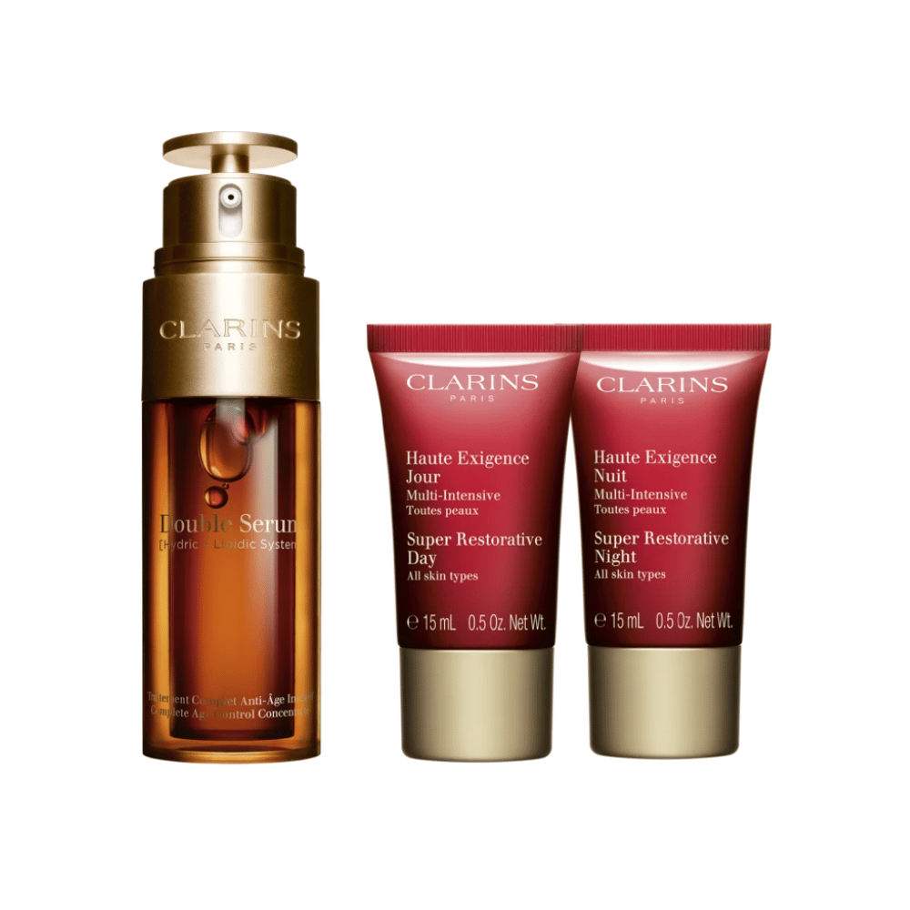 Clarins Kit Double Serum & Super Restorative