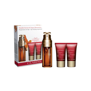 Clarins Kit Double Serum & Super Restorative Imagem secundária do produto