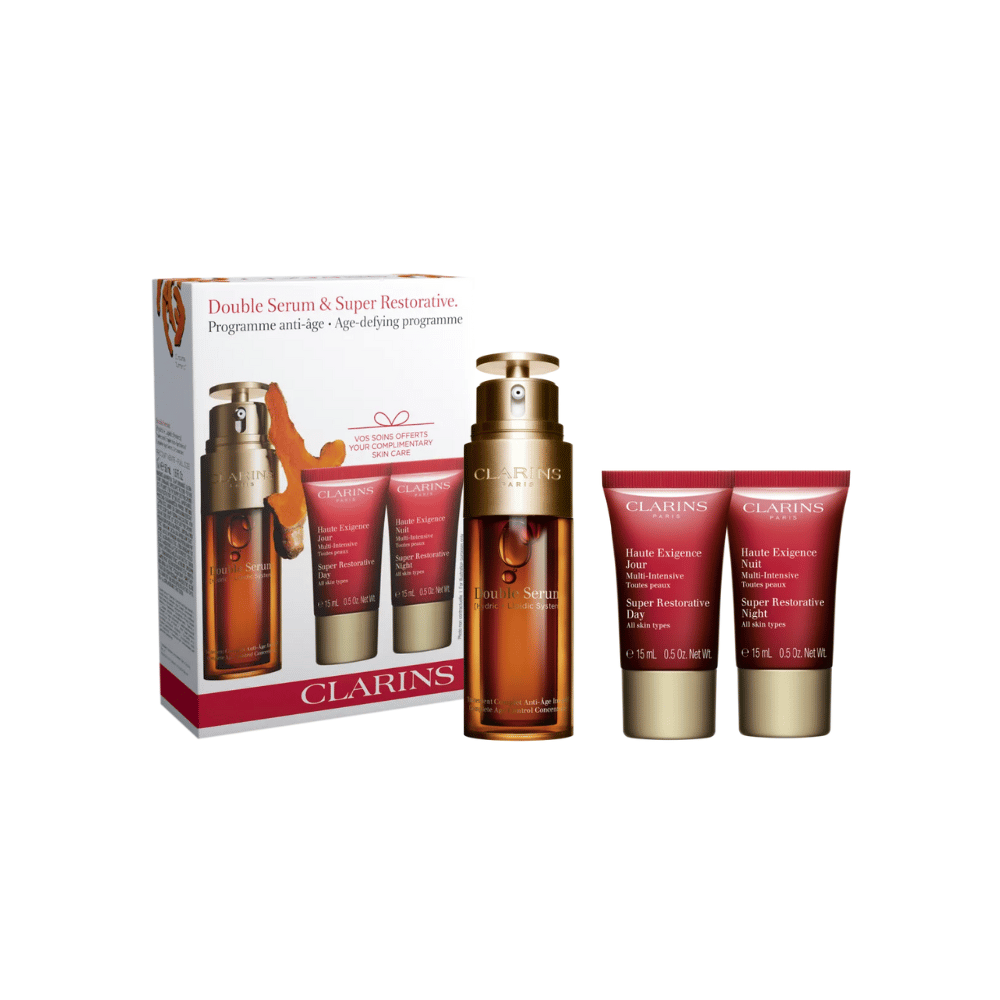 Clarins Kit Double Serum & Super Restorative