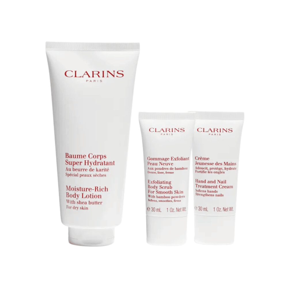 Clarins Kit Hidratação Intensa Corporal Moisturizing Body Set