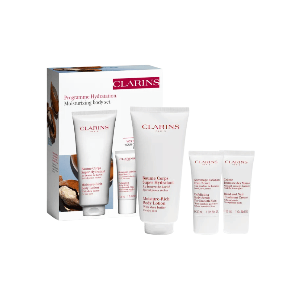 Clarins Kit Hidratação Intensa Corporal Moisturizing Body Set