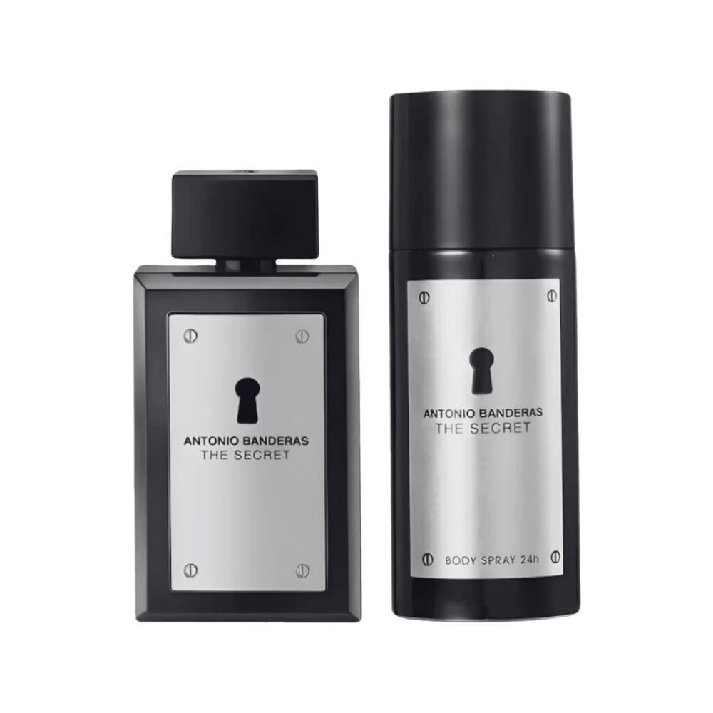 Antonio Banderas Kit The Secret Eau de Toilette 100ml + Deodorant 150ml Masculino