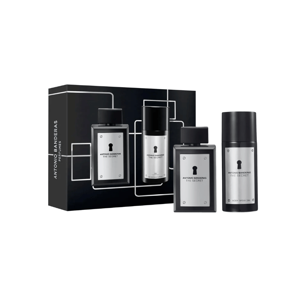 Antonio Banderas Kit The Secret Eau de Toilette 100ml + Deodorant 150ml Masculino