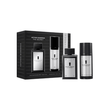 Coffret Antonio Banderas Kit The Secret Eau de Toilette 100ml + Deodorant 150ml Masculino Imagem secundária do produto