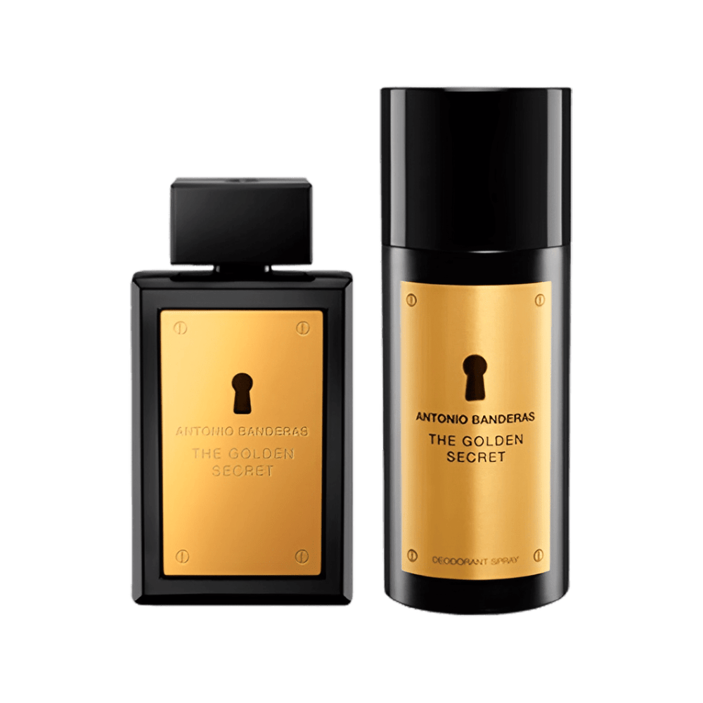 Antonio Banderas Kit Golden Secret Eau de Toilette 100ml + Deodorant 150ml Masculino