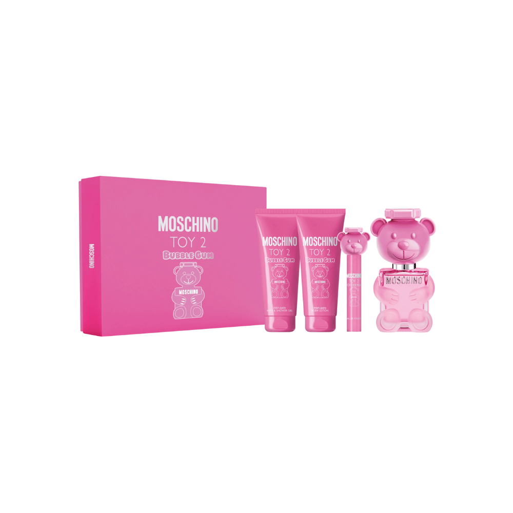 Moschino Kit Toy 2 Bubble Gum + Shower Gel + Body Lotion + Travel Size Feminino