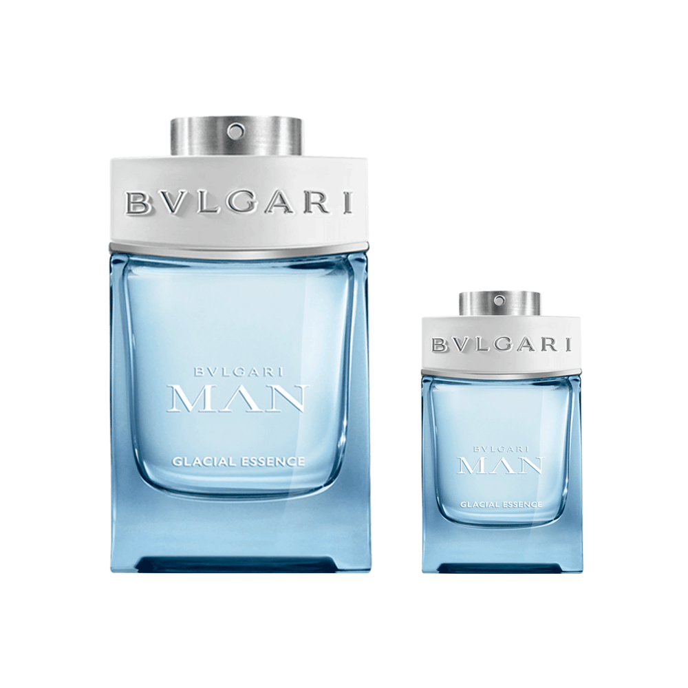 Bvlgari Kit Glacial Essence Eau de Parfum 100ml + Travel Size 15ml Masculino