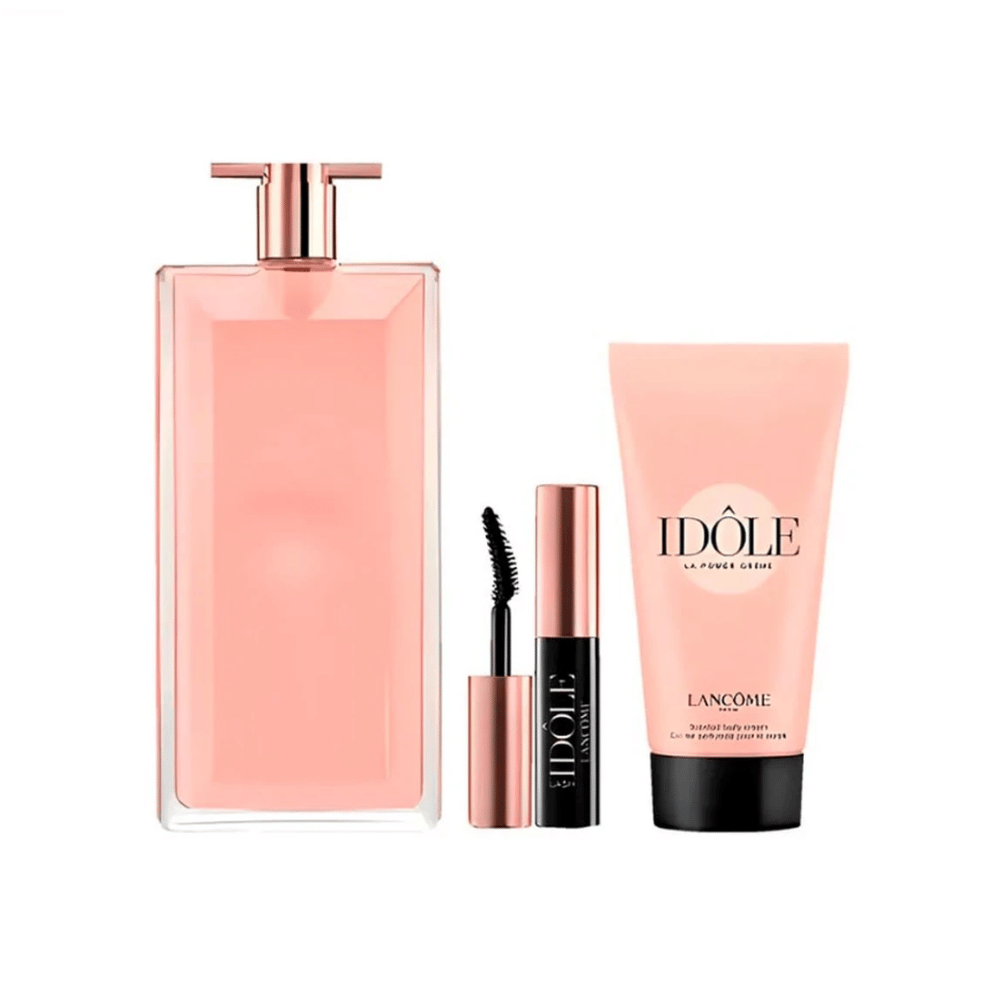 Lâncome Kit Idôle Eau de Parfum 50ml + Body Lotion 50ml + Mini Máscara 2,5ml Feminino