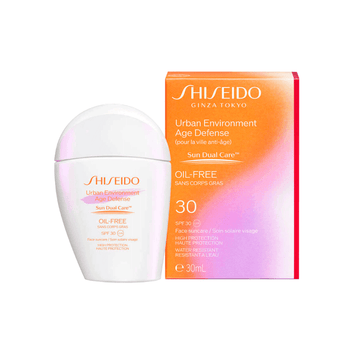 Shiseido Protetor Solar Facial Urban Environment Age Defense Oil-Free SPF30 Imagem secundária do produto
