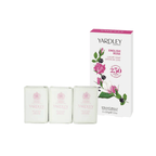 Yardley English Rose Sabonete de Luxe Caixa com 3 unidades