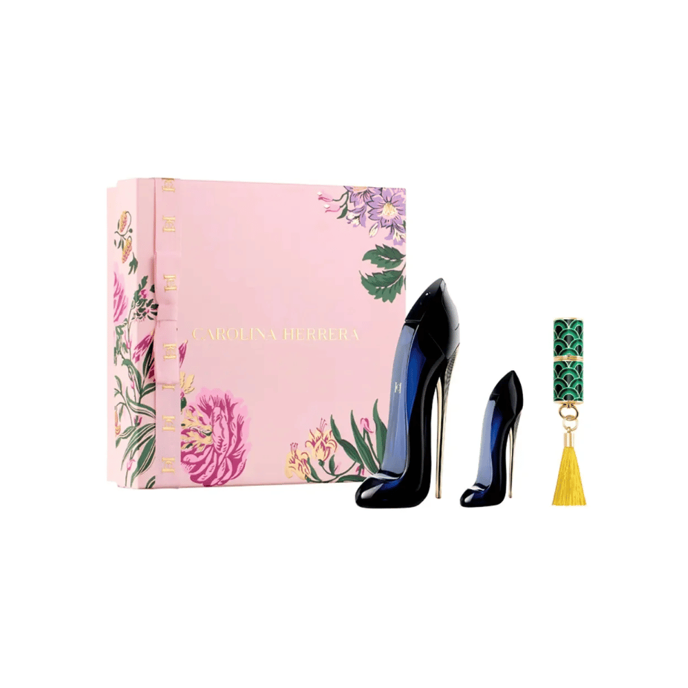 Carolina Herrera Kit Good Girl Eau de Parfum 80ml + Miniatura 7ml + Mini Batom Feminino