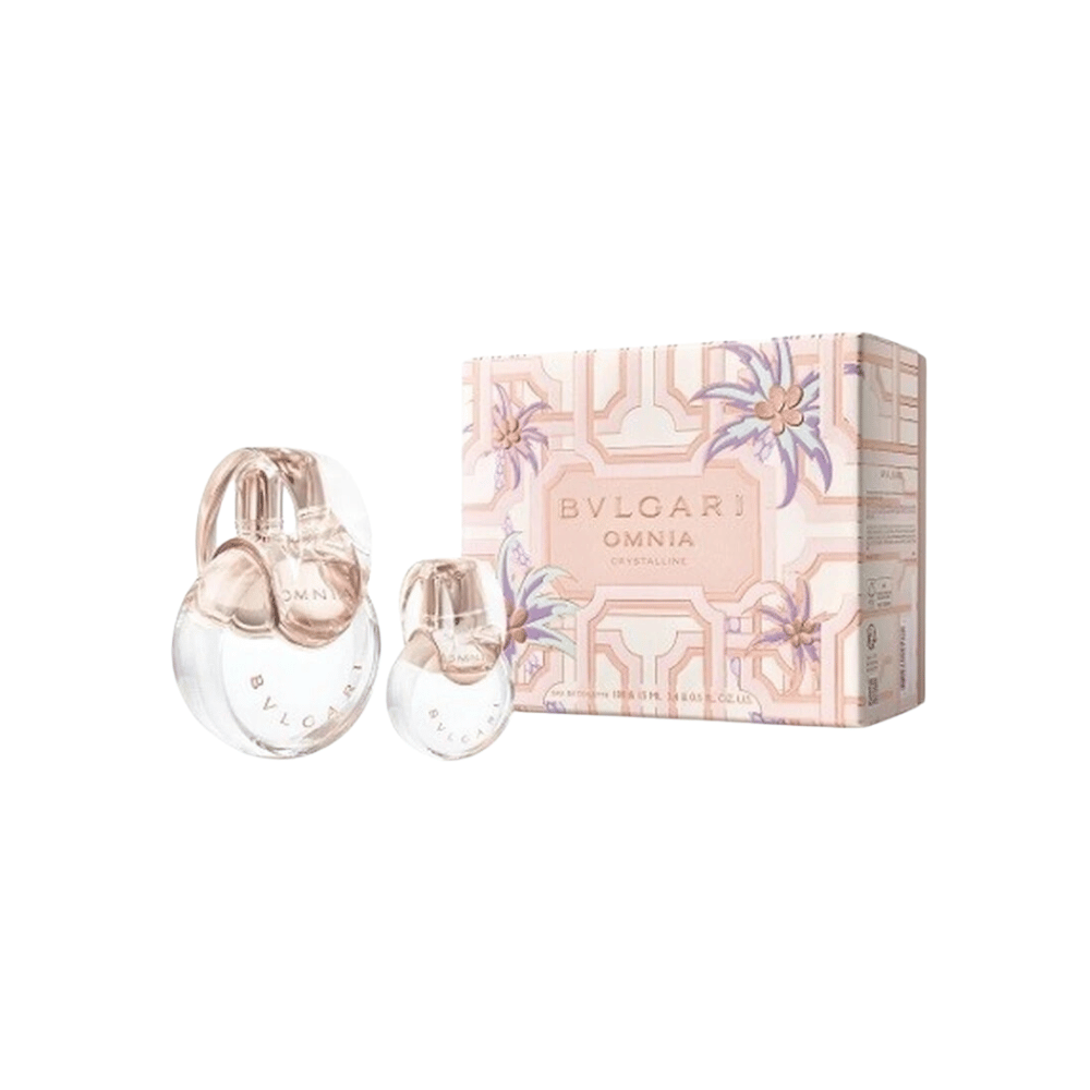 Bvlgari Kit Omnia Crystalline Eau de Parfum 100ml + Travel Size 15ml Feminino