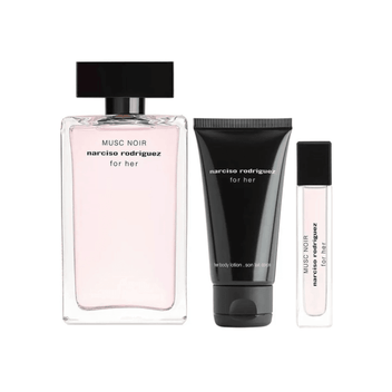 Narciso Rodriguez Kit For Her Musc Noir Eau de Parfum Feminino + Body Lotion + Travel Imagem principal do produto