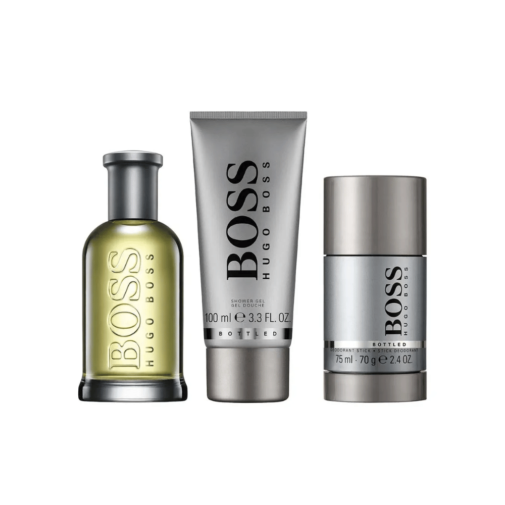 Hugo Boss Kit Bottled Eau de Toilette 100ml + Shower Gel 100ml + Deodorant 75ml Masculino