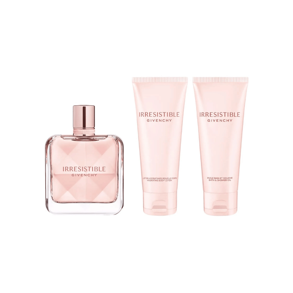 Givenchy Kit Irresistible Eau de Parfum 80ml + Body Lotion 75ml + Shower Oil 75ml Feminino