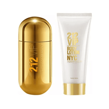 Carolina Herrera Kit 212 VIP Eau de Parfum 80ml + Body Lotion 100ml Feminino Imagem principal do produto