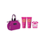Versace Kit Bright Crys Absolu EDP 90ml + Body Lotion 100ml + Gel de Banho 100ml + Nécessaire Feminino