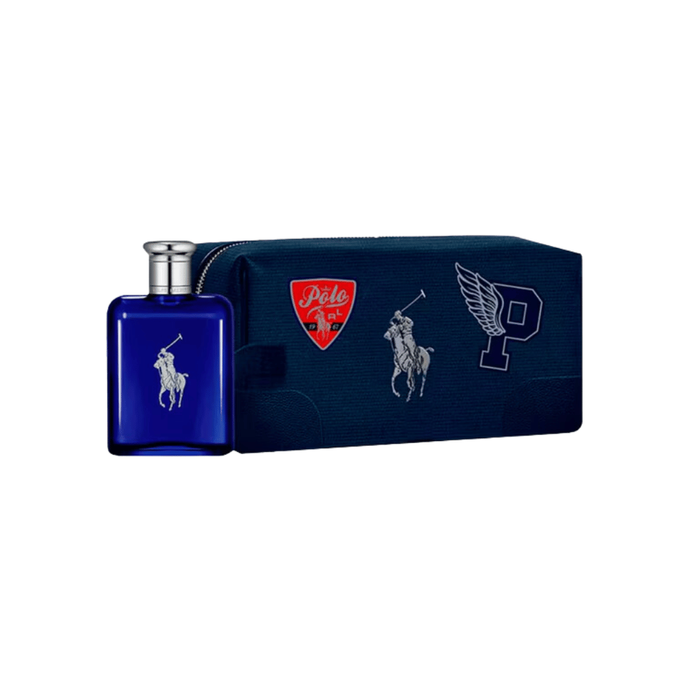 Ralph Lauren Kit Polo Blue Eau de Toilette 125ml + Necessaire Masculino