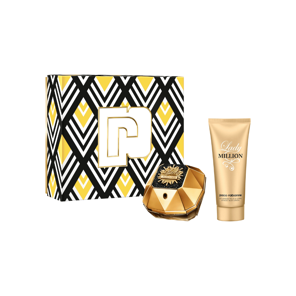 Paco Rabanne Kit Lady Million Fabulous Eau de Parfum 80ml + Body Lotion 100ml Feminino