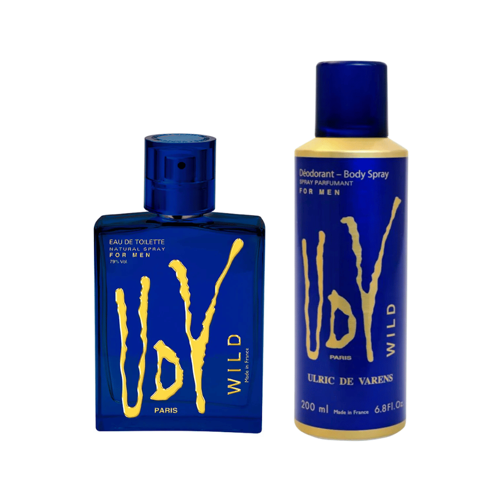 Ulric De Varens Kit UDV Wild Eau de Toilette 100ml + Desodorante 200ml Masculino