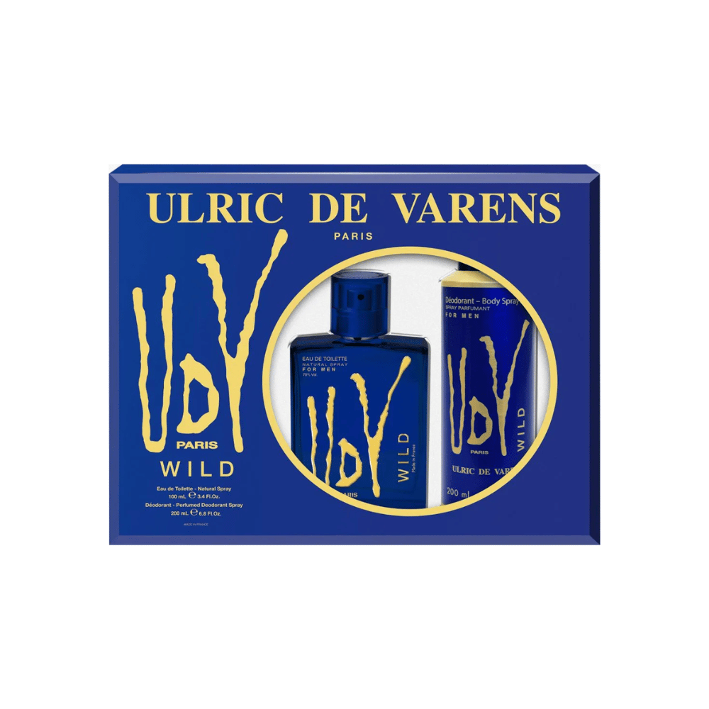 Ulric De Varens Kit UDV Wild Eau de Toilette 100ml + Desodorante 200ml Masculino