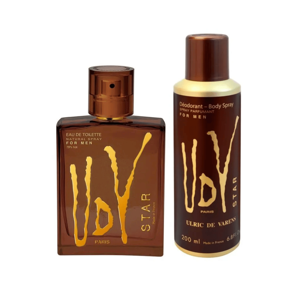 Ulric De Varens Kit UDV Star Eau de Toilette 100ml + Desodorante 200ml Masculino