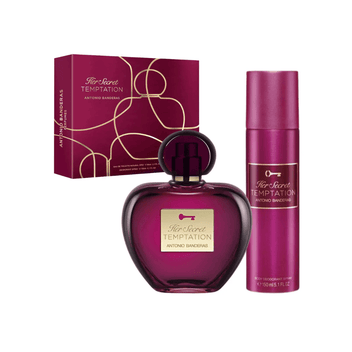 Coffret Antonio Banderas Kit Her Secret Temptation Eau de Toilette Feminino + Desodorante Imagem secundária do produto