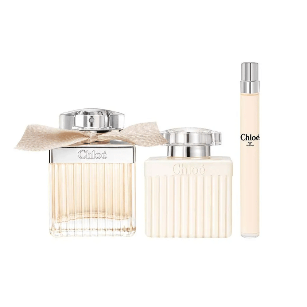 Chloé Kit Signature Eau de Parfum 75ml + Body Lotion 100ml + Travel Size 10ml Feminino