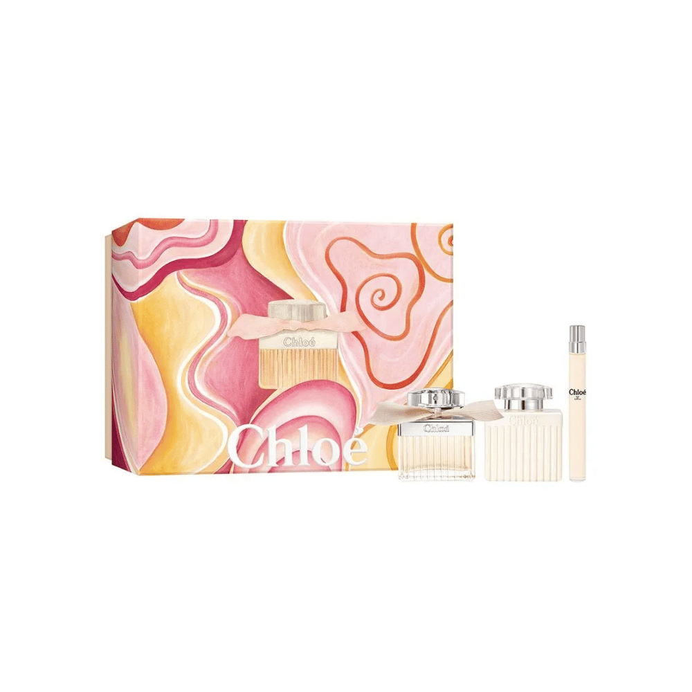 Chloé Kit Signature Eau de Parfum 75ml + Body Lotion 100ml + Travel Size 10ml Feminino