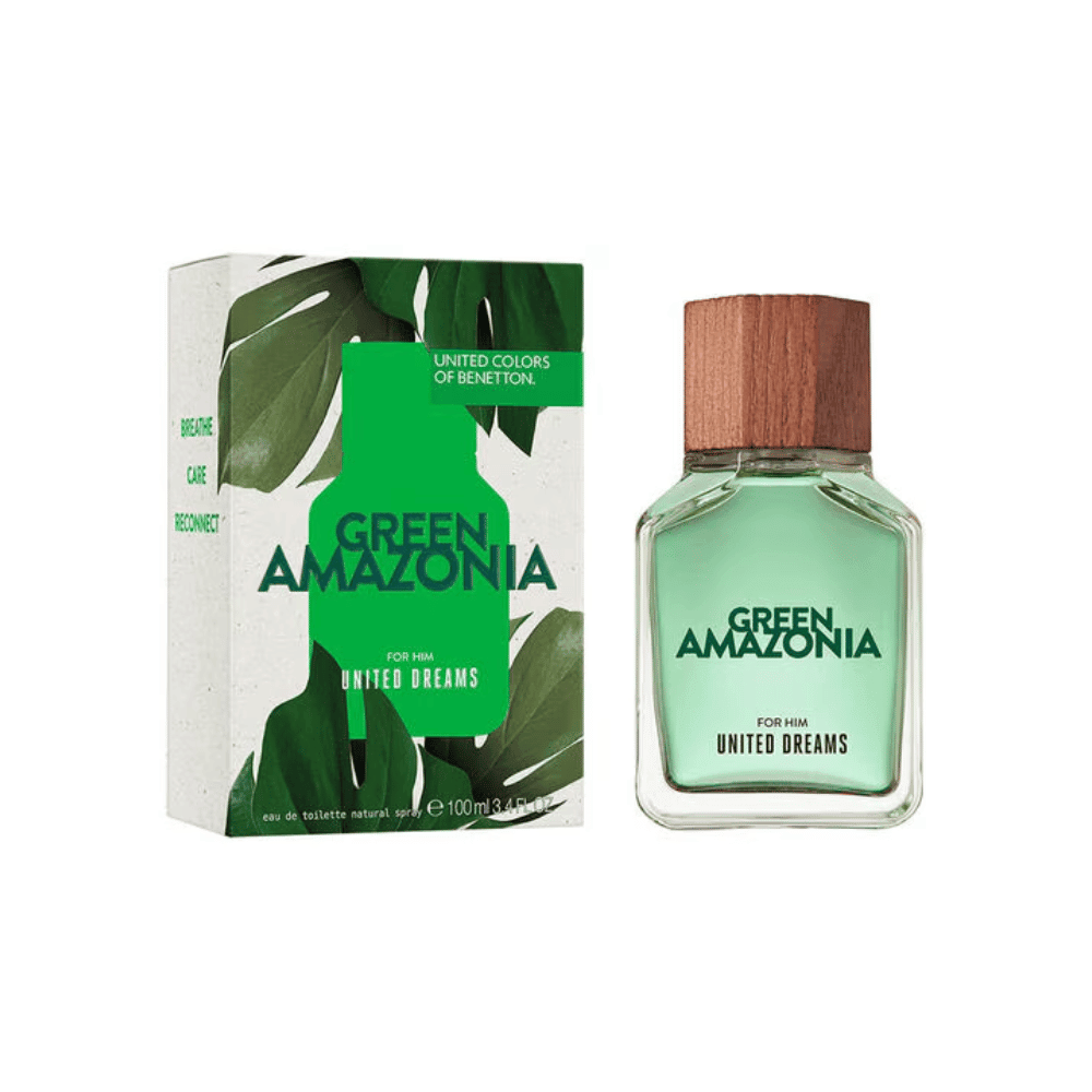 Benetton United Dreams Green Amazonia Eau de Toilette Masculino