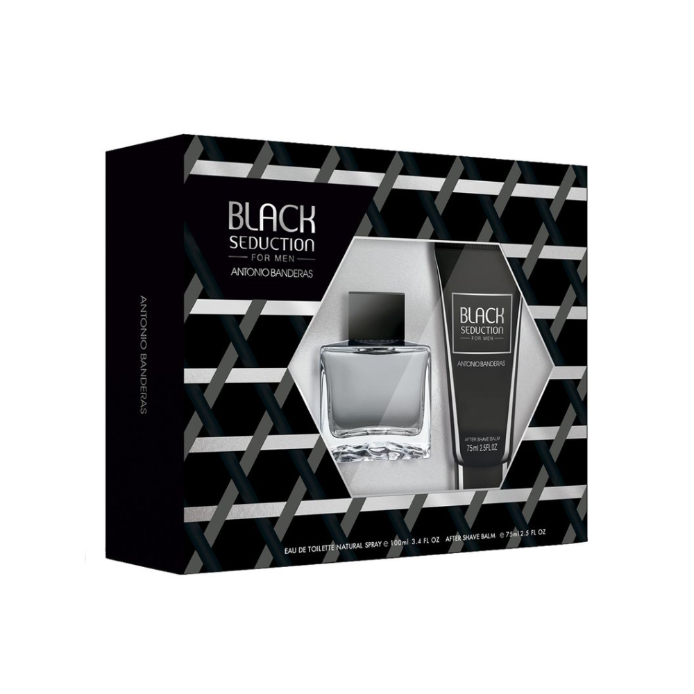 Antonio Banderas Coffret Seduction in Black Eau de Toilette + After Shave Masculino