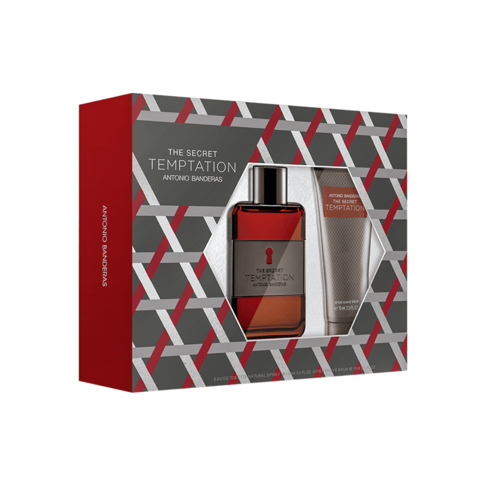 Antonio Banderas Kit Temptation+After Shave Eau De Toilette Masculino