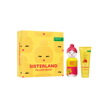 Benetton Kit Sisterland Yellow Eau de Toilette Feminino + Body Lotion Imagem secundária do produto