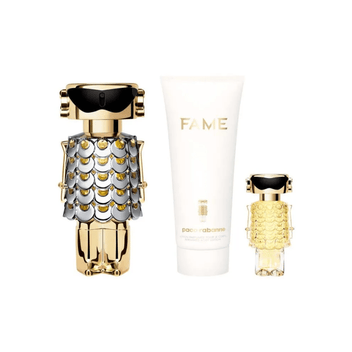 Paco Rabanne Kit Fame Eau de Parfum Feminino + Body Lotion + Travel Size Imagem principal do produto