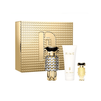 Paco Rabanne Kit Fame Eau de Parfum Feminino + Body Lotion + Travel Size Imagem secundária do produto
