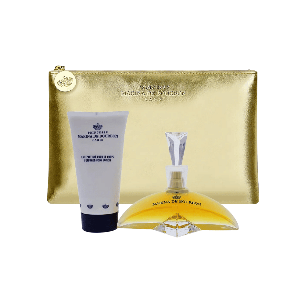 Marina de Bourbon Kit Classique Eau de Parfum Feminino + Body Lotion + Necessaire