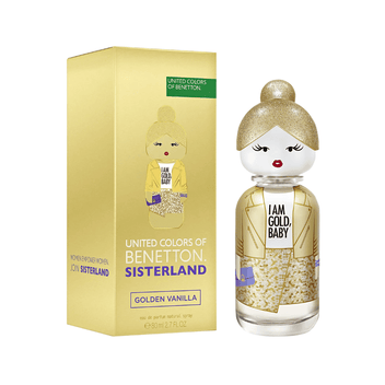 Benetton Sisterland Golden Vanilla Eau de Parfum Feminino Imagem secundária do produto