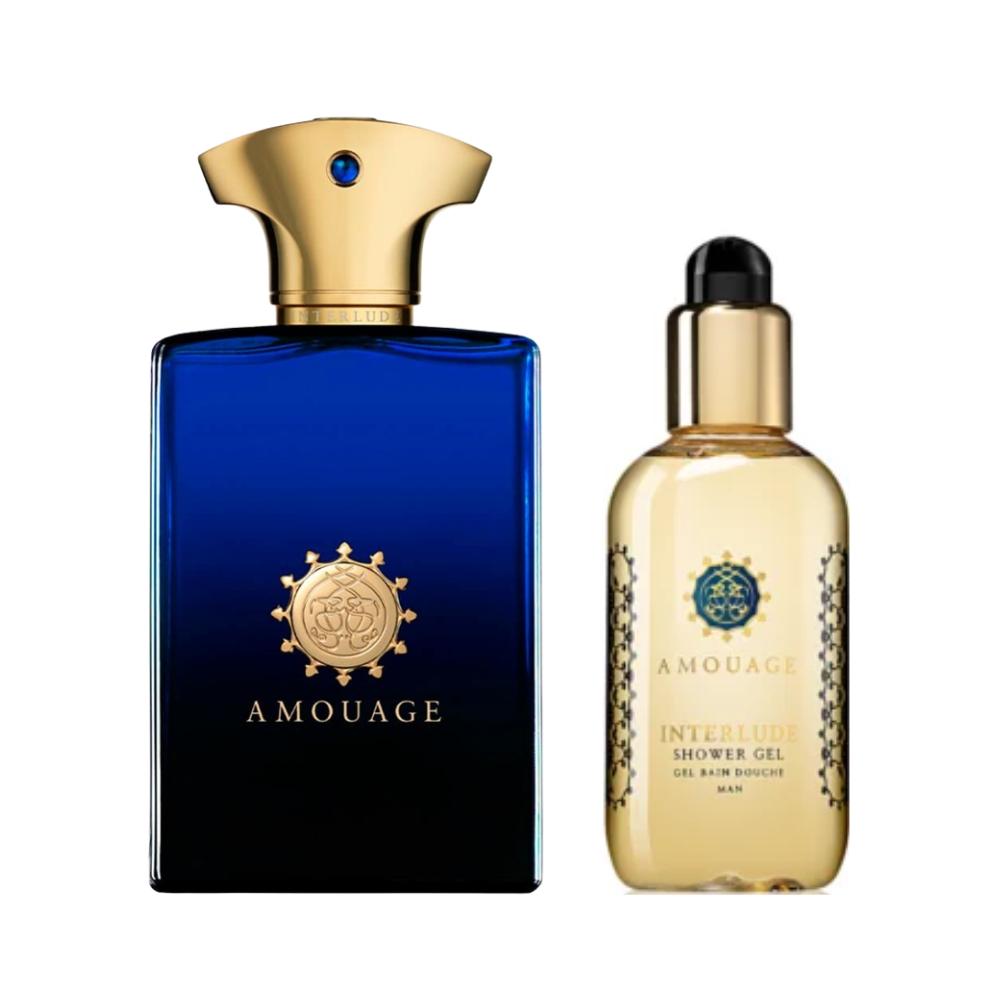 Amouage Kit Interlude + Shower Gel Eau De Parfum Masculino