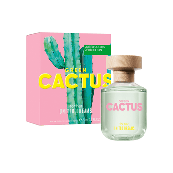 Benetton Colors Green Cactus Eau de Toilette Feminino Imagem secundária do produto