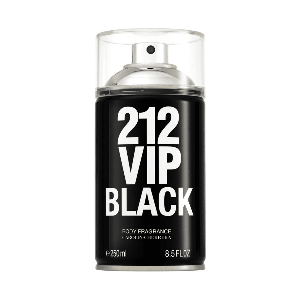Carolina Herrera 212 VIP Men Black Body Spray Masculino