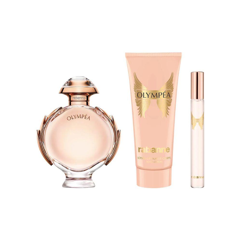 Paco Rabanne Kit Olympea Eau de Parfum Feminino + Body Lotion + Travel Imagem principal do produto