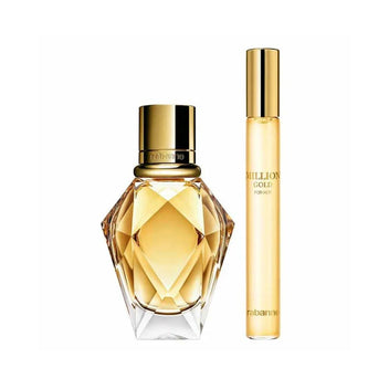 Rabanne Kit Million Gold Eau de Parfum Feminino + Travel Imagem principal do produto