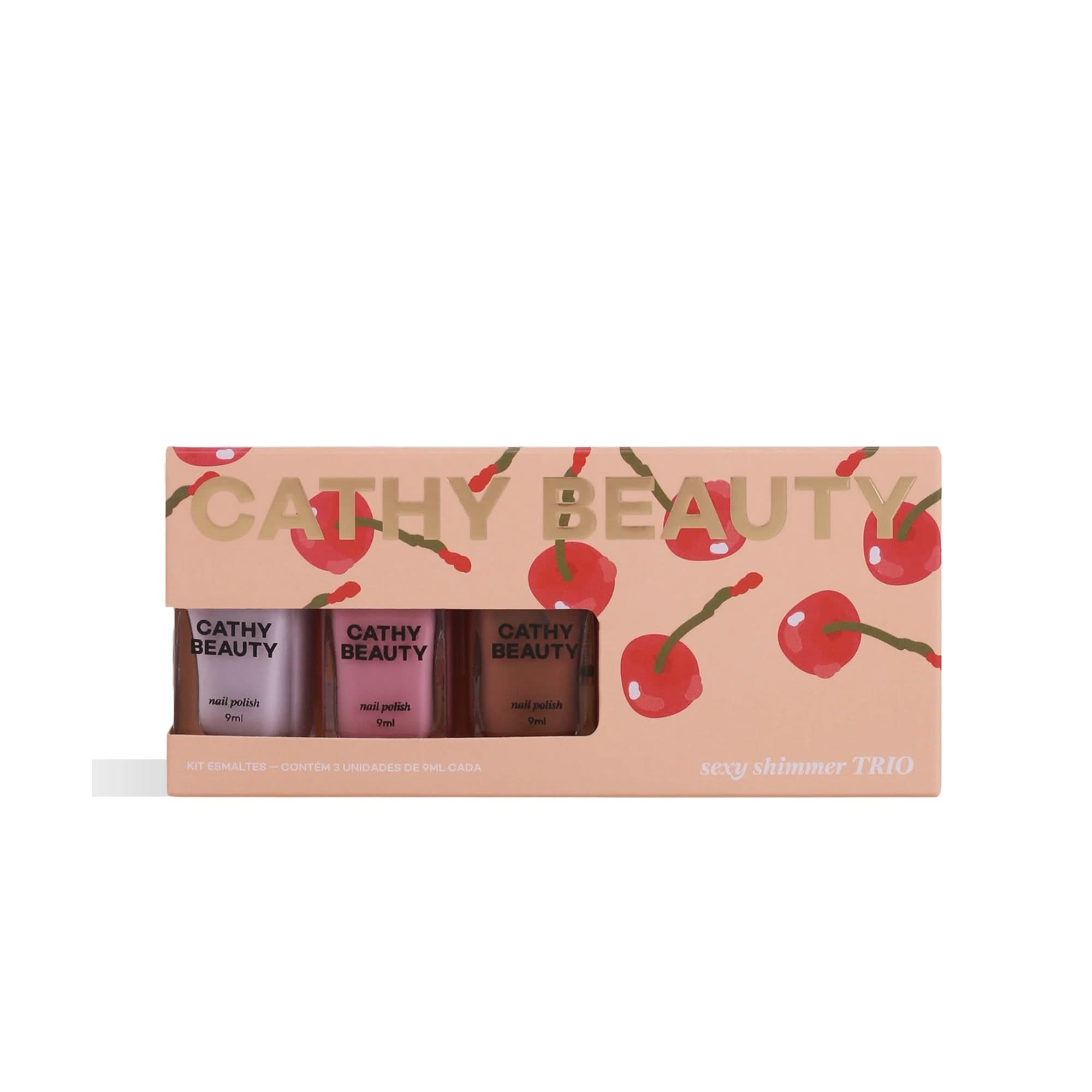 Cathy Beauty Kit Esmaltes Trio